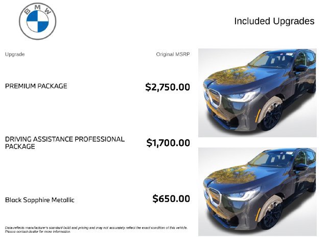 Used 2026 BMW X3 M50 AWD/4WD image 3