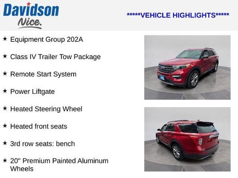 Certified 2023 Ford Explorer XLT w/ Equipment Group 202A AWD/4WD image 4
