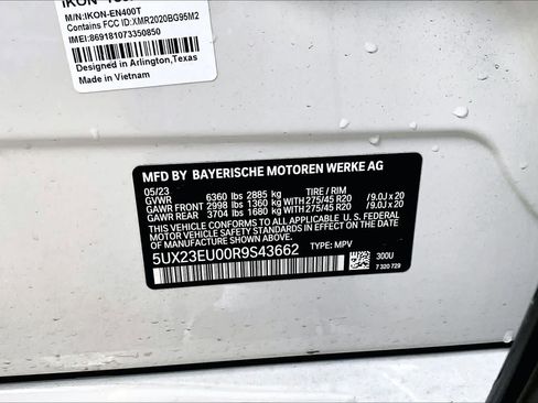 Used 2024 BMW X5 xDrive40i w/ M Sport Package image 31