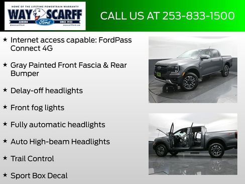New 2025 Ford Ranger Lariat w/ FX4 Off-Road Package AWD/4WD image 31