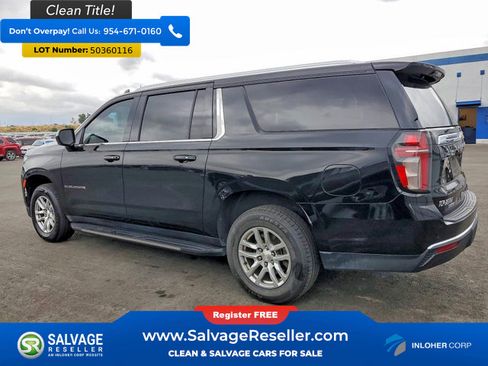 Used 2021 Chevrolet Suburban LS image 3
