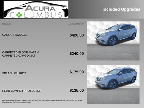 Used 2018 Nissan Murano Platinum w/ Cargo Package FWD image 4