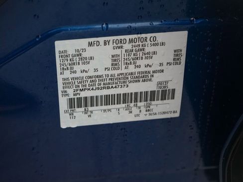 Certified 2024 Ford Edge SEL AWD/4WD image 25
