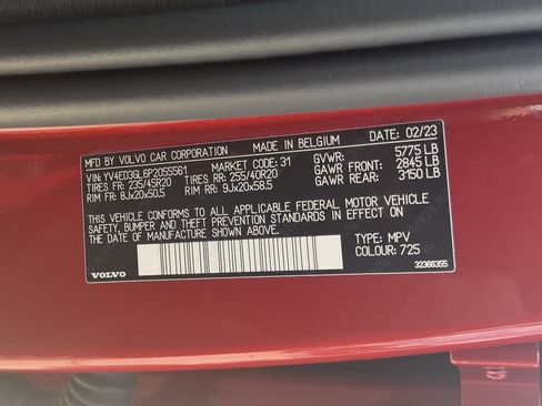 Used 2023 Volvo C40 P8 Recharge Plus w/ Climate Package AWD/4WD image 40