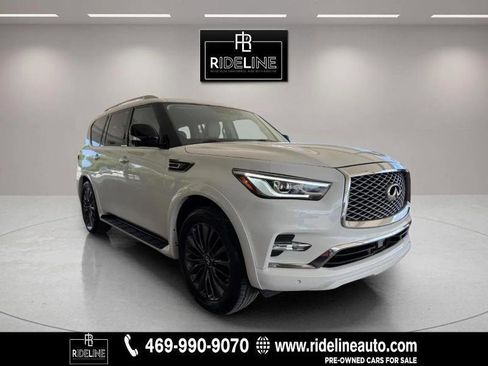 Used 2021 INFINITI QX80 Premium Select w/ Cargo Package RWD image 1