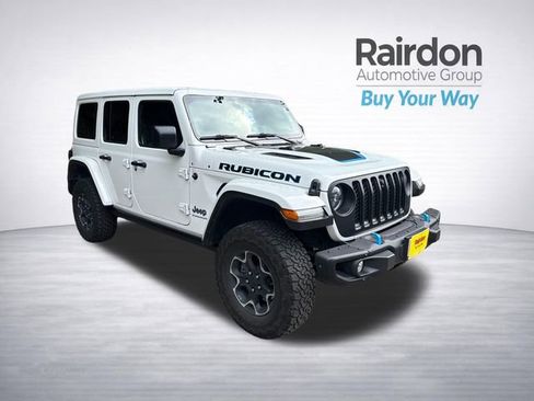 Used 2023 Jeep Wrangler Unlimited Rubicon 4xe w/ Steel Bumper Group AWD/4WD image 1