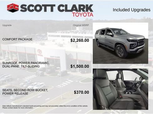 Used 2026 Chevrolet Suburban Z71 w/ Comfort Package image 4