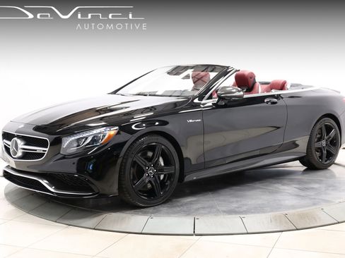 Used 2017 Mercedes-Benz S 63 AMG 4MATIC Cabriolet w/ Carbon Fiber Package image 1