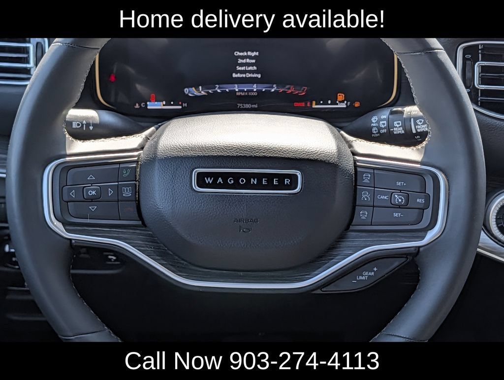 Used 2024 Jeep Wagoneer L Series II w/ Flexible Seating Group AWD/4WD image 12