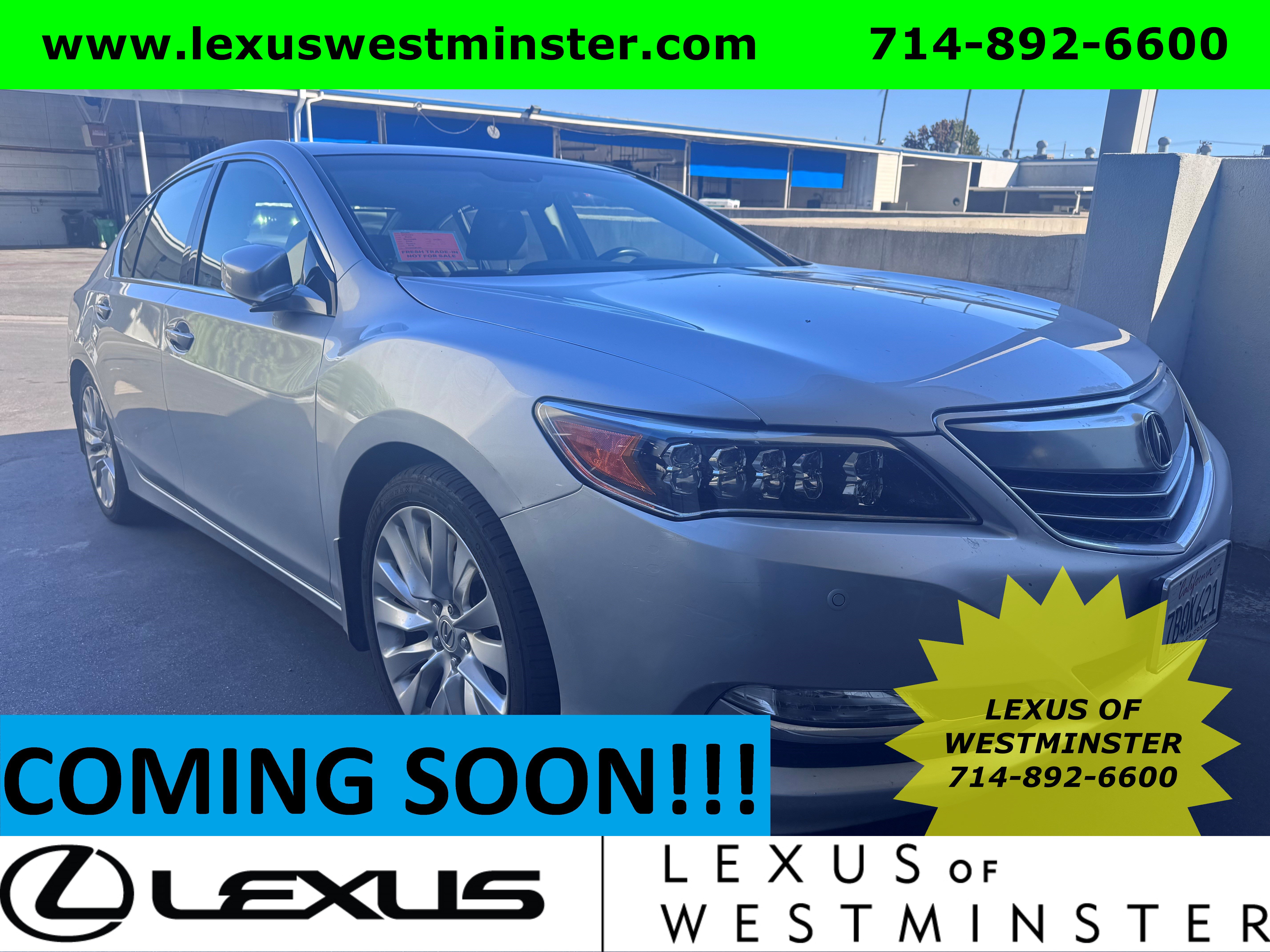 Used 2014 Acura RLX w/ Advance Package FWD image 1