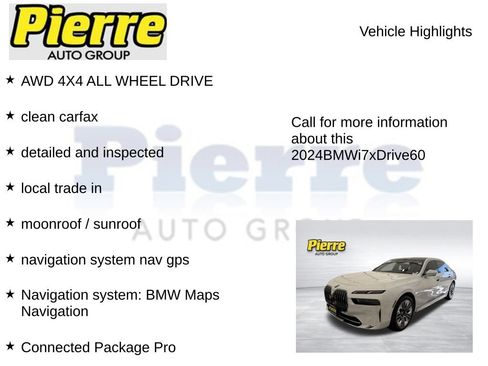 Used 2024 BMW i7 xDrive60 AWD/4WD image 7