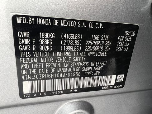 Used 2021 Honda HR-V Sport image 32