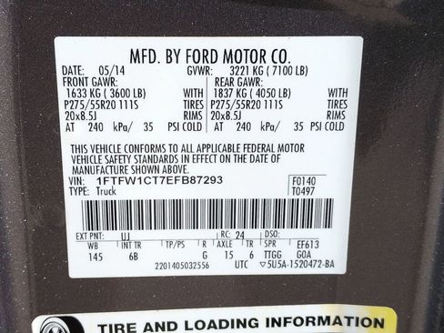 Used 2014 Ford F150 FX2 w/ Equipment Group 402A Luxury image 28