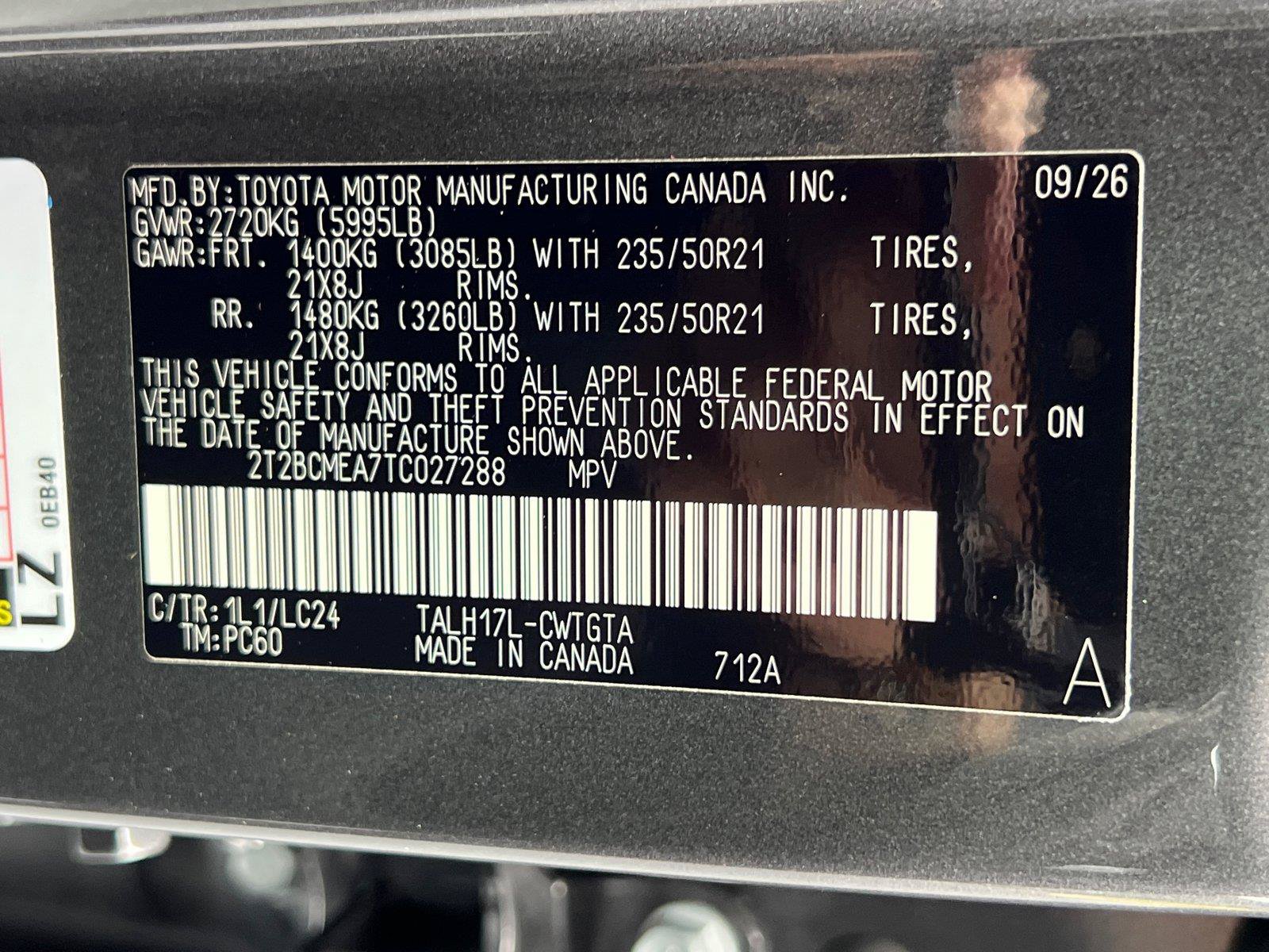New 2026 Lexus RX 500h F Sport AWD/4WD image 26