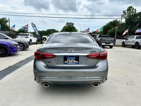 Used 2018 INFINITI Q50 Red Sport 400 w/ Sensory Package (Sport) AWD/4WD image 5