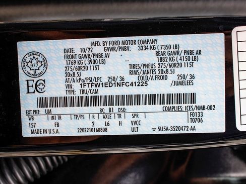 Used 2022 Ford F150 XLT w/ Equipment Group 302A High image 14