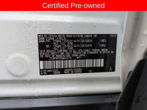 Certified 2025 Toyota RAV4 Limited w/ Weather Package AWD/4WD image 29