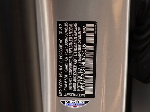 Used 2017 Porsche Cayenne S Platinum w/ Premium Package Plus (Pjy) image 61