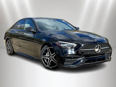 Used 2022 Mercedes-Benz C 300 4MATIC Sedan w/ AMG Line w/ Night Package image 3
