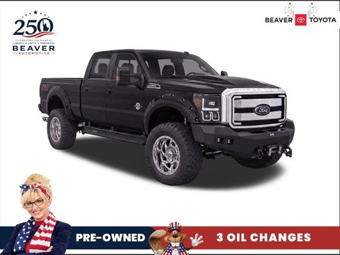Used 2014 Ford F350 Lariat w/ Lariat Ultimate Package AWD/4WD image 1