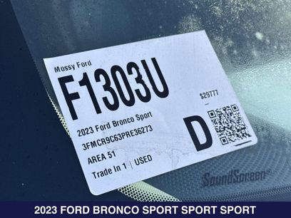 Used 2023 Ford Bronco Sport Outer Banks w/ Tech Package