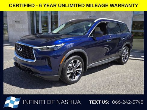 Certified 2023 INFINITI QX60 Luxe w/ Cargo Package AWD/4WD image 2