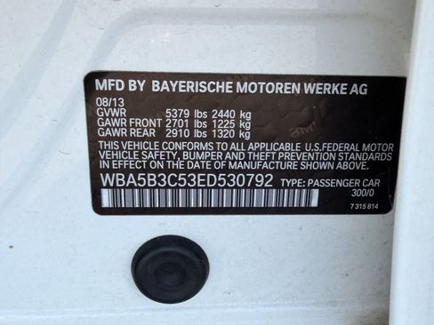 Used 2014 BMW 535i xDrive Sedan AWD/4WD image 30