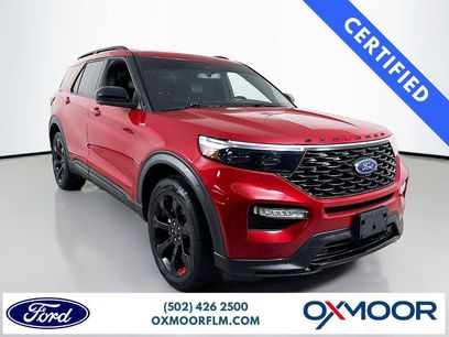 Certified 2022 Ford Explorer ST-Line w/ Class IV Trailer Tow Package