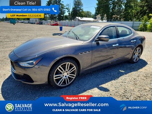 Used 2014 Maserati Ghibli S Q4 AWD/4WD image 1