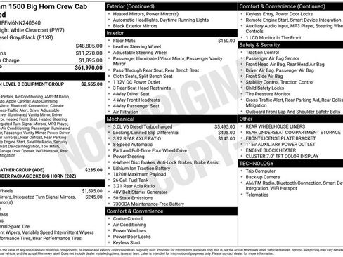Certified 2022 RAM 1500 Big Horn image 42