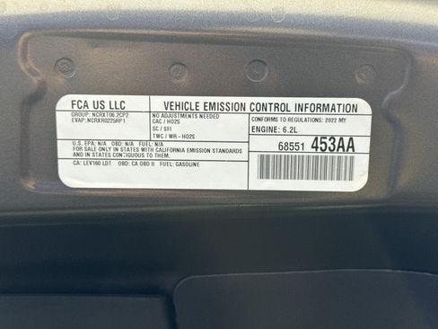 Used 2022 RAM 1500 TRX w/ TRX Level 2 Equipment Group AWD/4WD image 19