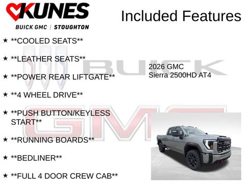 New 2026 GMC Sierra 2500 AT4 image 3
