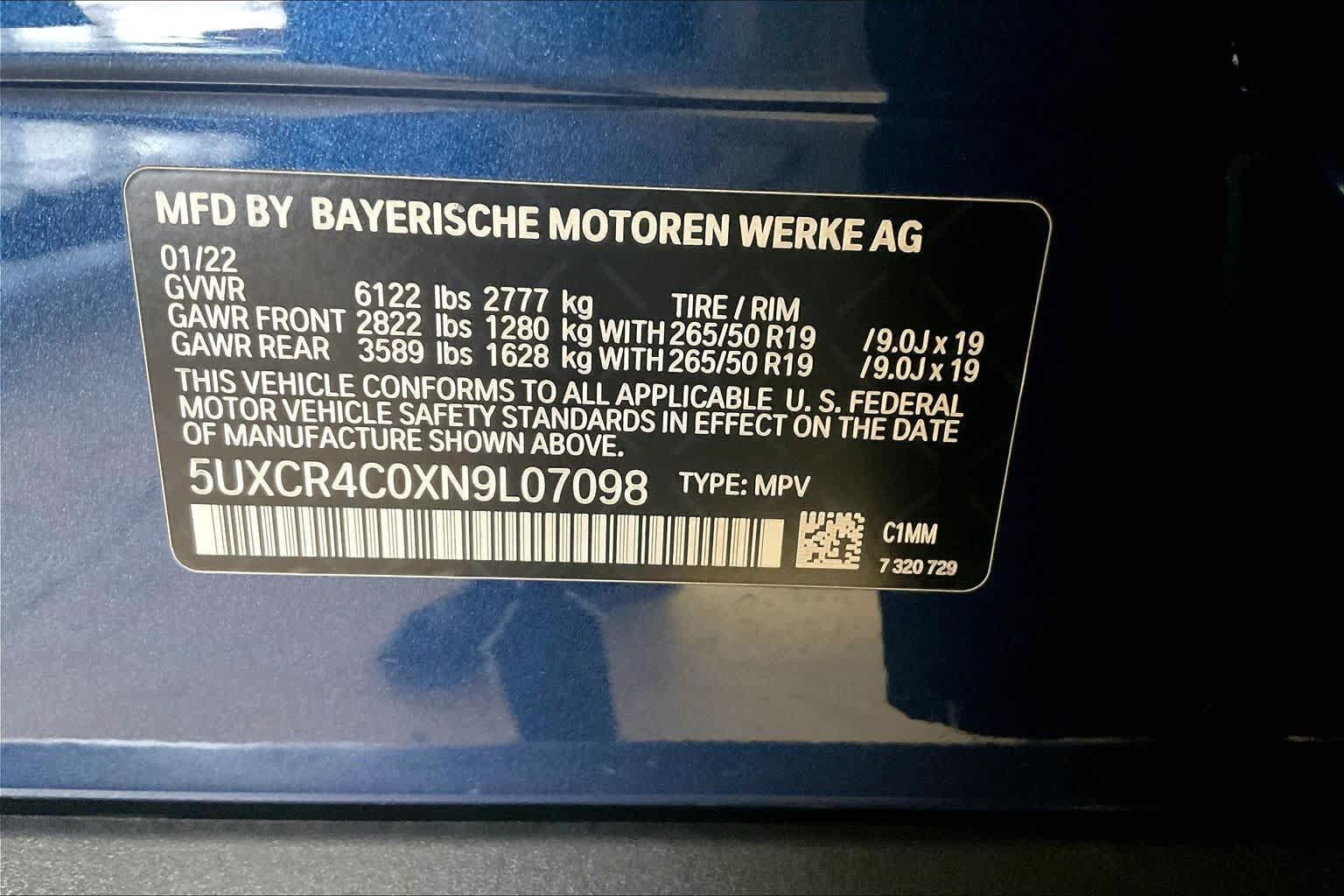 Used 2022 BMW X5 sDrive40i w/ Premium Package RWD image 32