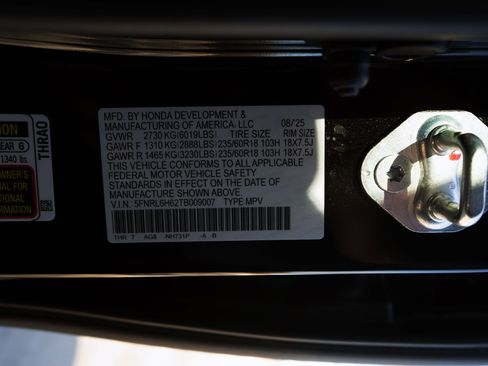 Used 2026 Honda Odyssey EX-L image 52