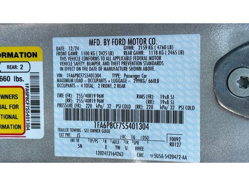 New 2025 Ford Mustang GT Premium w/ California Special Package image 41