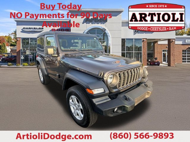 Certified 2025 Jeep Wrangler Sport AWD/4WD image 1