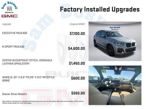Used 2021 BMW X3 sDrive30i w/ Executive Package RWD image 4