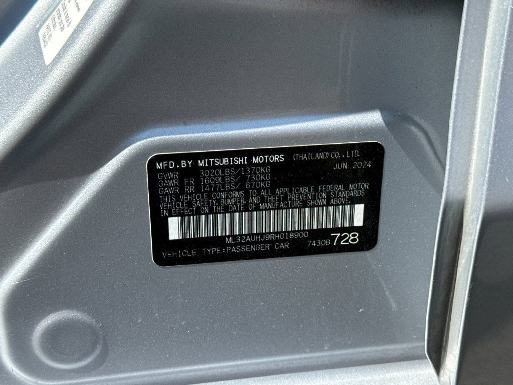 Used 2024 Mitsubishi Mirage ES FWD image 26