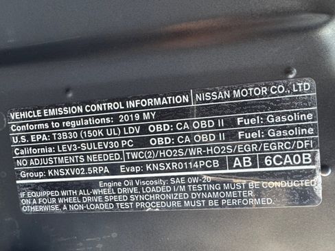 Used 2019 Nissan Altima 2.5 SV FWD image 11