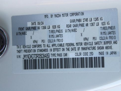 Used 2024 MAZDA MX-5 Miata Grand Touring image 37