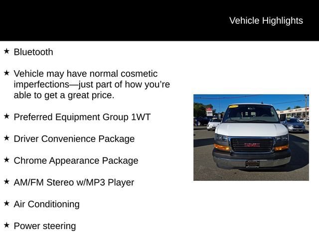 Used 2025 GMC Savana 2500 w/ Driver Convenience Package RWD image 6