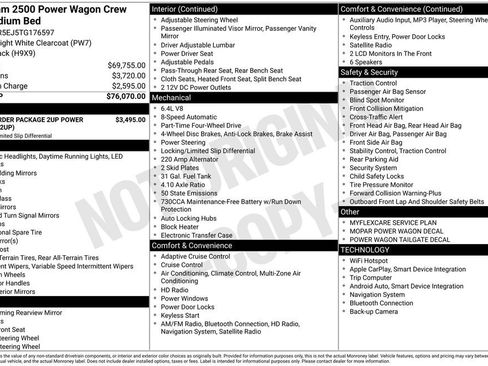 New 2026 RAM 2500 Power Wagon AWD/4WD image 7