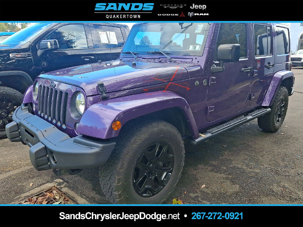 Used 2016 Jeep Wrangler Unlimited Sahara AWD/4WD image 1