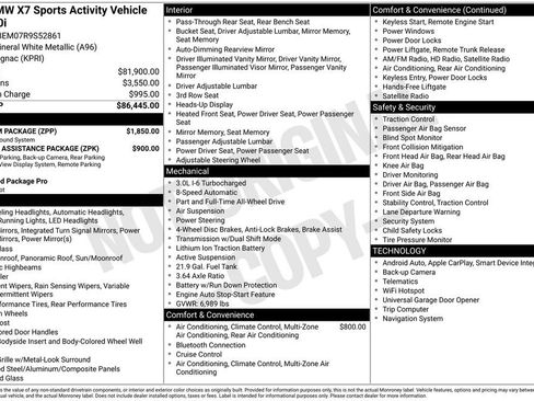 Used 2024 BMW X7 xDrive40i w/ Premium Package image 6