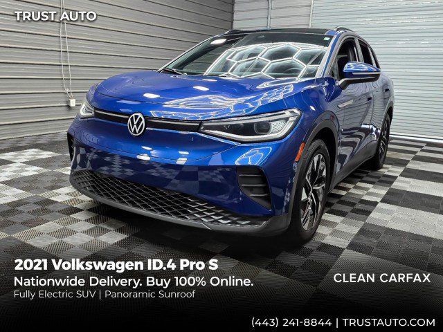 Used 2021 Volkswagen ID.4 Pro S RWD image 1