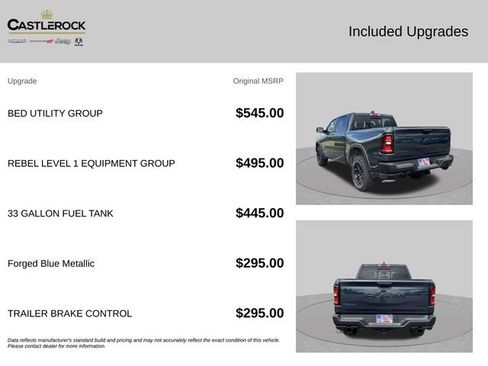 New 2026 RAM 1500 Rebel w/ Bed Utility Group AWD/4WD image 6