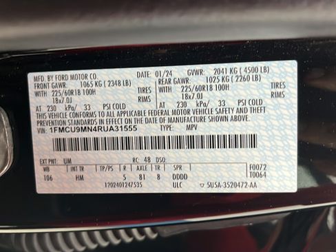 Used 2024 Ford Escape ST-Line w/ Tech Pack #1 AWD/4WD image 28
