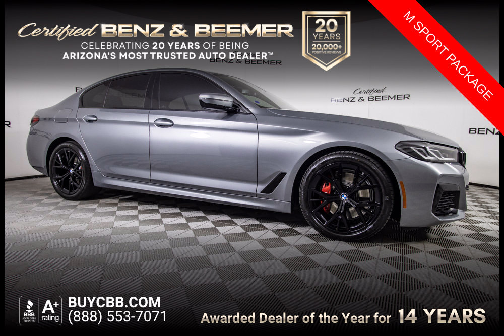 Used 2023 BMW 530i w/ M Sport Package RWD image 1