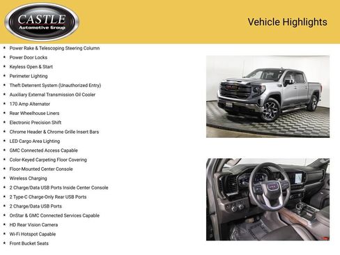 Used 2024 GMC Sierra 1500 SLT w/ SLT Convenience Package AWD/4WD image 16