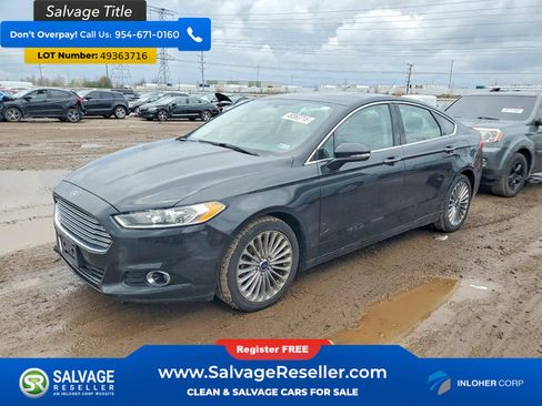Used 2015 Ford Fusion Titanium FWD image 1